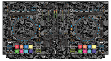 Denon DJ MC 7000 Skin Skull